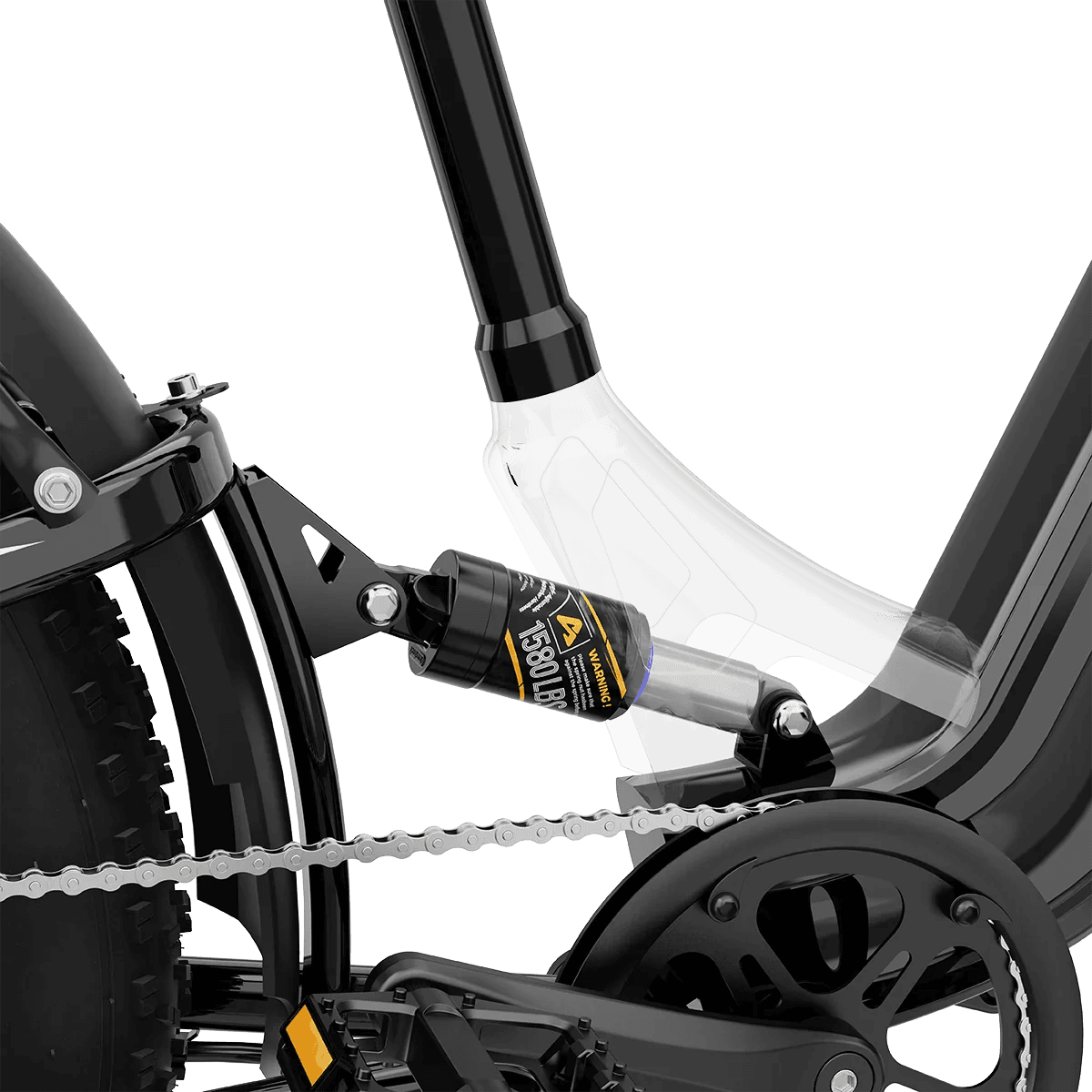 AIPAS M1 Pro rear suspension